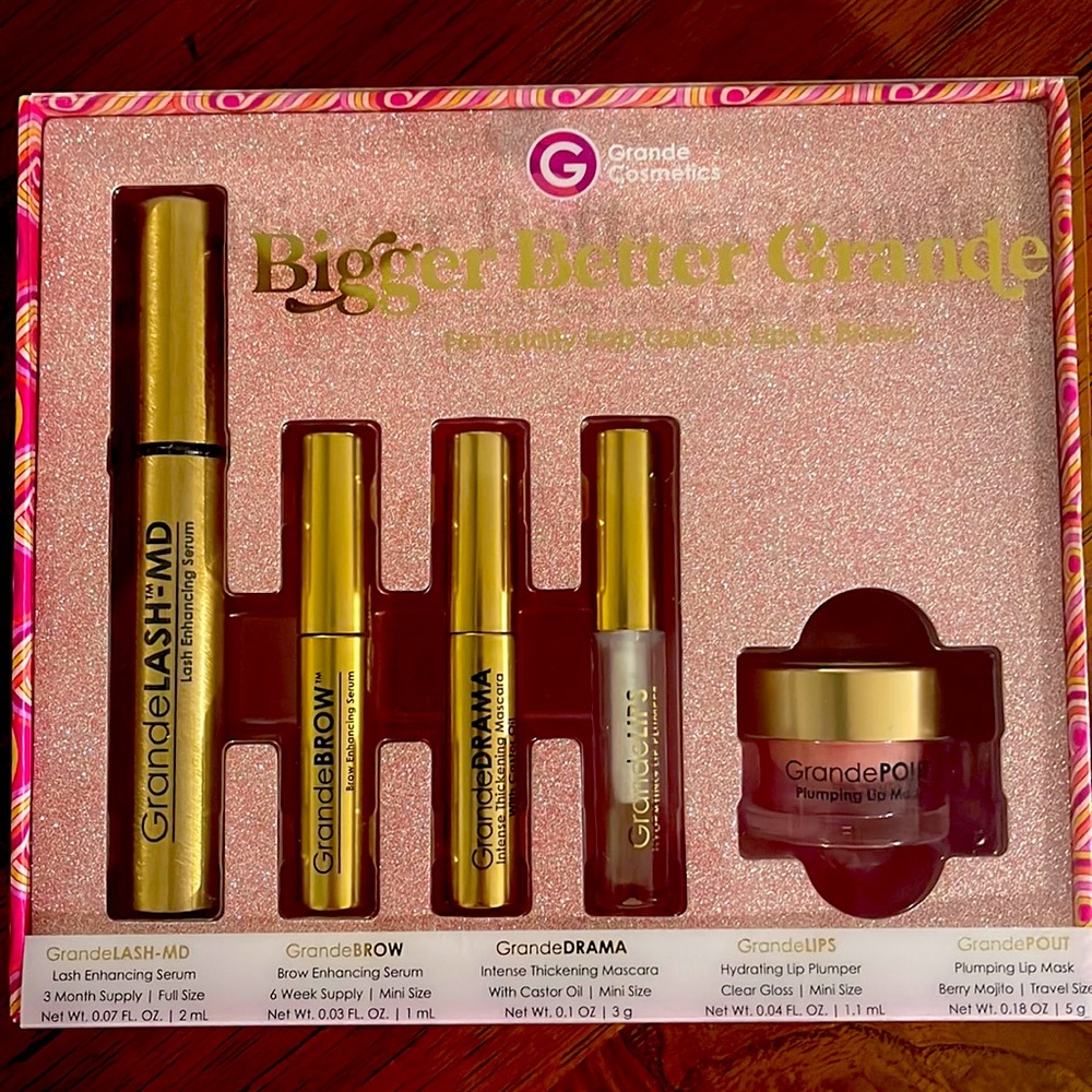 Grande Lash / Variety Pack Bigger Better Grande Set. New